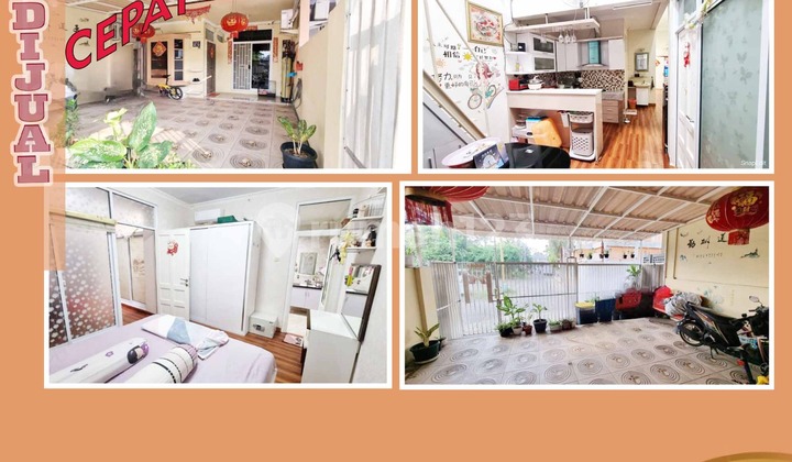 Dijual Rumah Citra 3 1 ¹/4 Lt Dkt Taman Strategis 