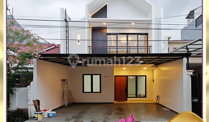 Rumah Dijual Citra Garden 2, 2 Lantai Bagus,semi Furnish