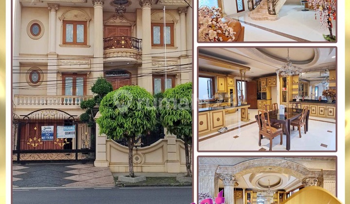 Turun Harga Dijual / Disewa Rumah Mewah Full Furnished 3 Lantai Di Citra Garden 1 Shm Furnish Hadap Timur