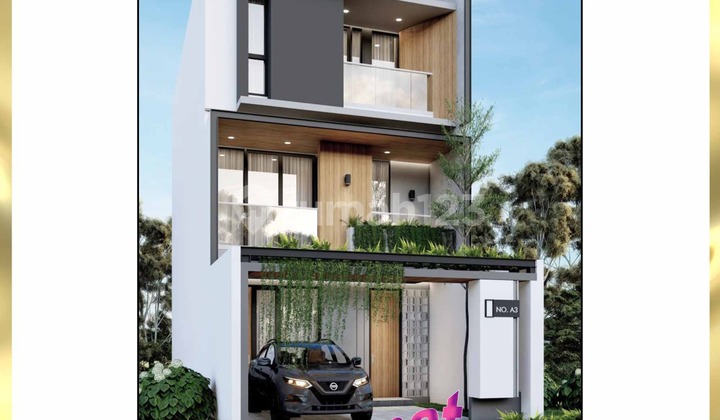 Dijual Rumah Baru 3lt Citra Garden 5 Hadap Taman Kawasan Strategis  2