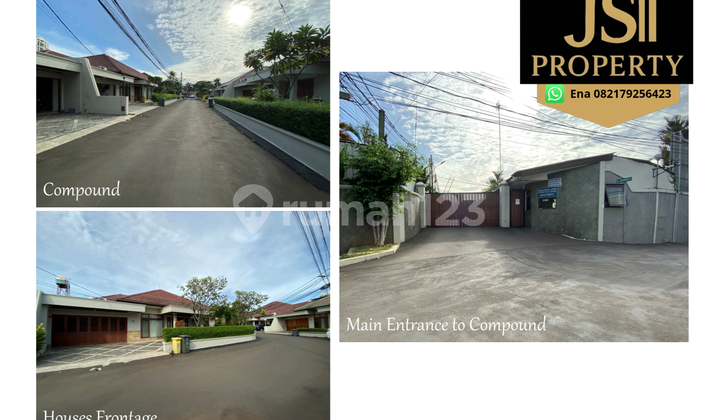 For Sale 1-Story House in Exclusive Teladan Cipete Compound Cluster - South Jakarta Shgb 2