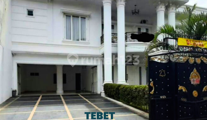 Dijual Rumah Mewah 2 Lt Tebet, Jakarta Selatan Shm Hadap Selatan 