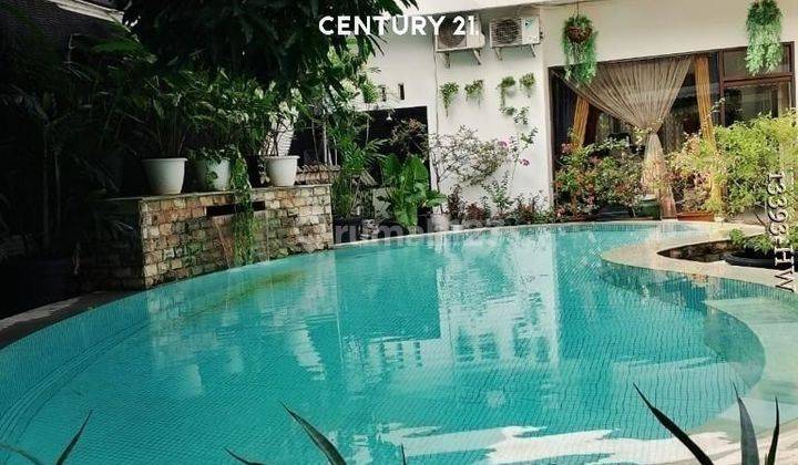 RUMAH DIJUAL CEPAT ADA SWIMMING POOL DI DUREN SAWIT 1