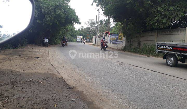 Tanah datar pinggir jalan besar siap dibangun 2