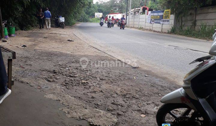 Tanah datar pinggir jalan besar siap dibangun 1