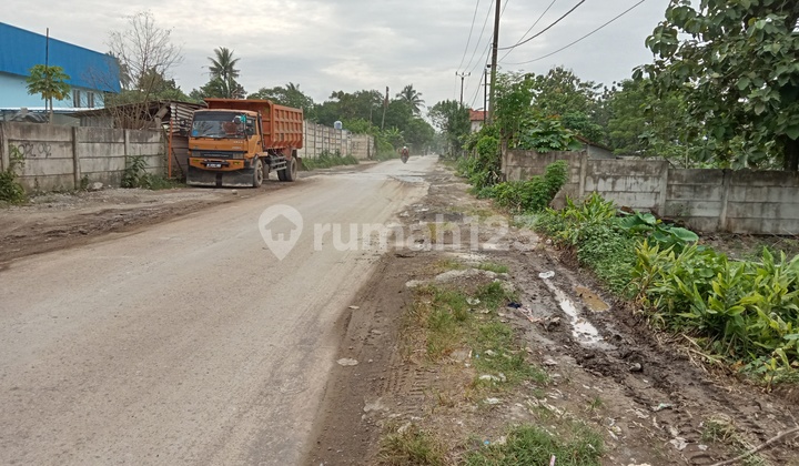 Tanah datar dikawasan pergudangan pinggiran BSD Tanah datar dikawasan pergudangan pinggiran BSD