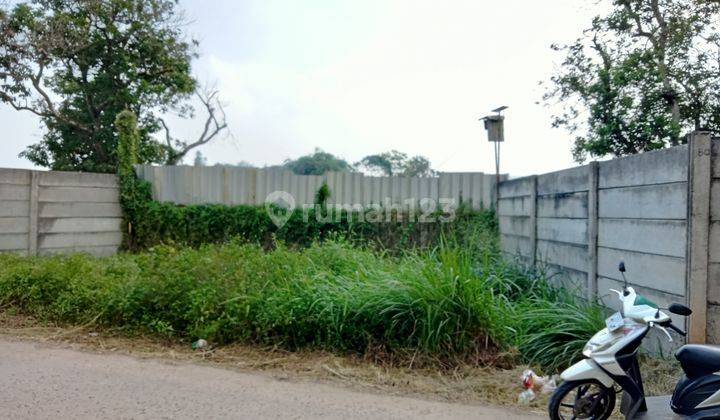 Tanah rata siap dibangun dan sudah tembok keliling 1