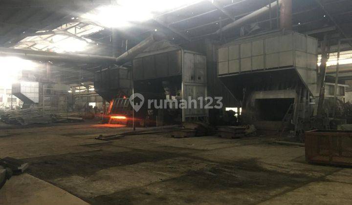 Dijual pabrik peleburan scrab aluminium kondisi masih aktif produksi 2