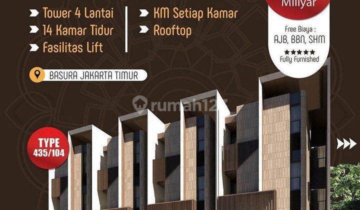 Rumah Kost²an 4 lantai (14 kamar) di tengah kota Jakarta Timur 2