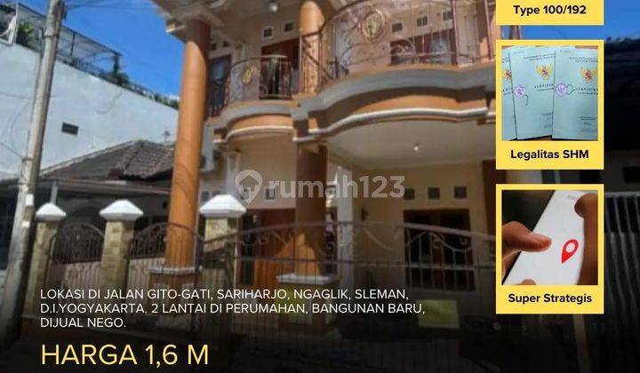 Jual Murah Dibawah Pasaran, Rumah Siap Huni 5 Menit Dari Sch Mall 1