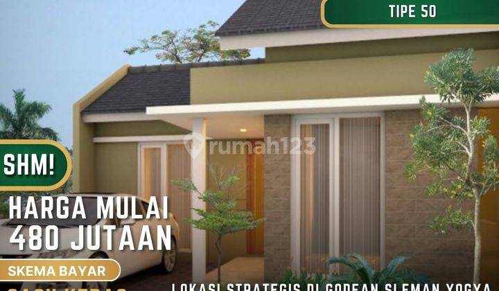 Rumah Siap Huni Proses Bangun Type 50 Lokasi Strategis di Godean Sleman Yogya, Daerah Yang Sudah Mahal Banyak Diburu Pendatang  1