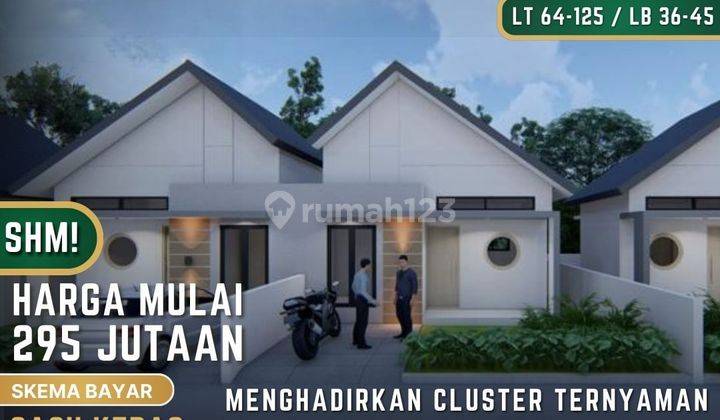 Rumah Baru SHM Terbatas Cuma 2 Unit, Promo 295Jt an Saja  1