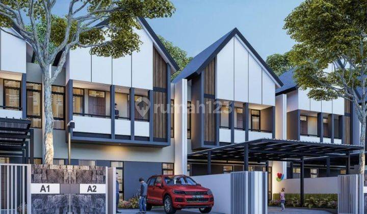 Rumah Scandinavian Modern Di Jogja Barat Legalitas Aman 2