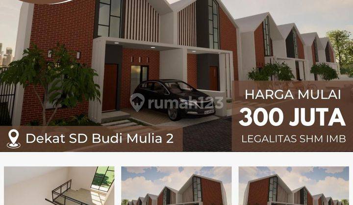 Rumah Cantik Scandinavian Di Jogja Barat Legalitas SHM 1