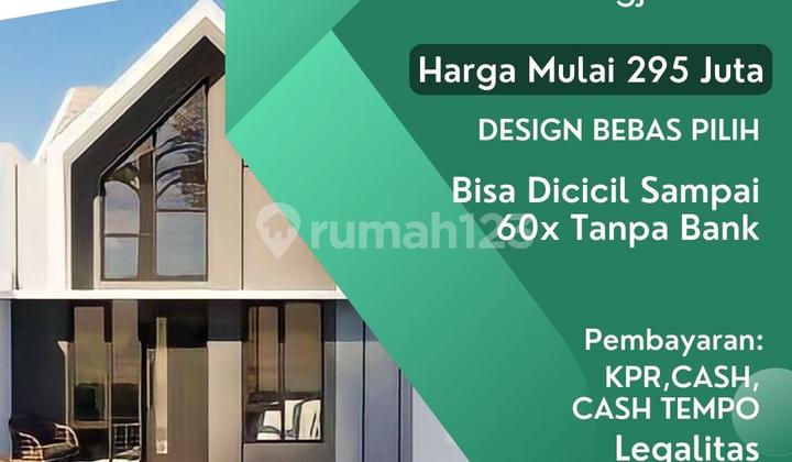 Rumah Cantik Di Jogja Utara Legalitas SHM 1