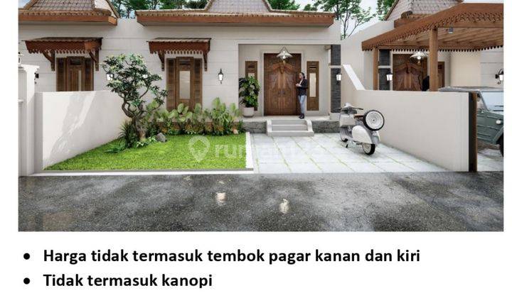 Rumah termurah sudah SHM di Jogja Timur dekat stasiun  2