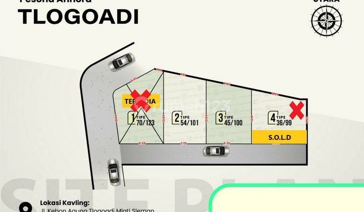 Rumah SHM di lokasi strategis dekat RSA UGM free desain  1