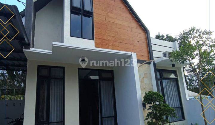 Rumah siap huni free Mezzanine 2 Lantai SHM DP ringan  1