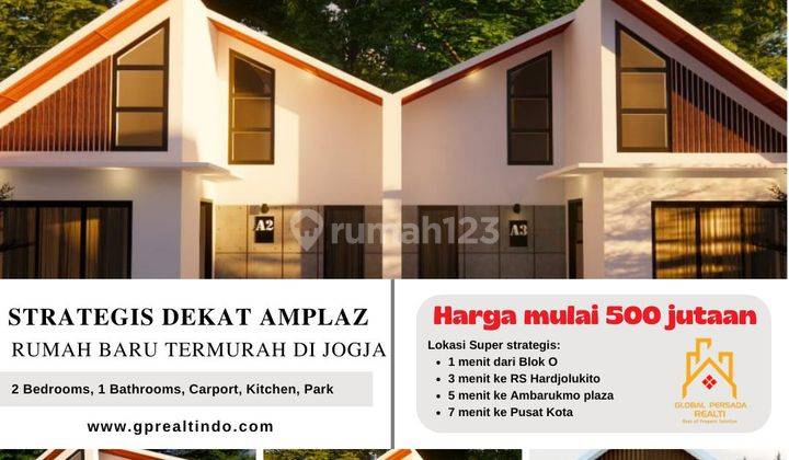 Rumah 5 menit ke Amplaz legalitas SHM Lokasi strategis  1