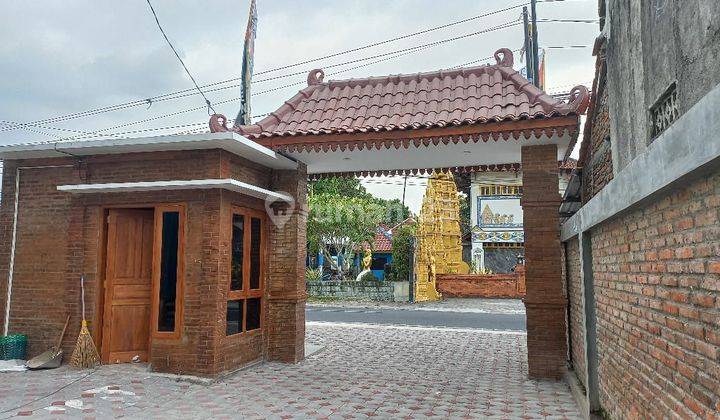 Rumah SHM di Jogja tipe Joglo etnik kawasan candi Prambanan  2