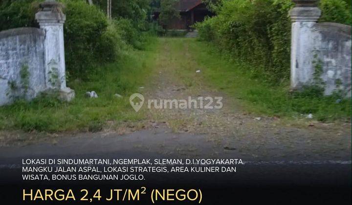 Tanah Terluas di Jogja Timur, Hanya 2.4 Jt/m² 1