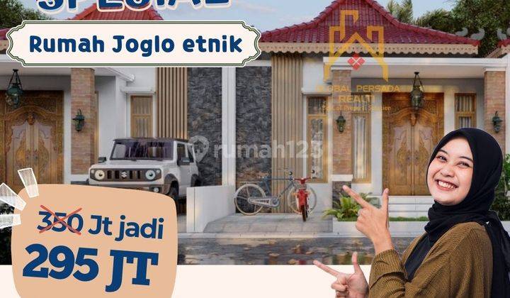 Rumah joglo termurah 5 dari Jln Jogja Solo legalitas SHM 1