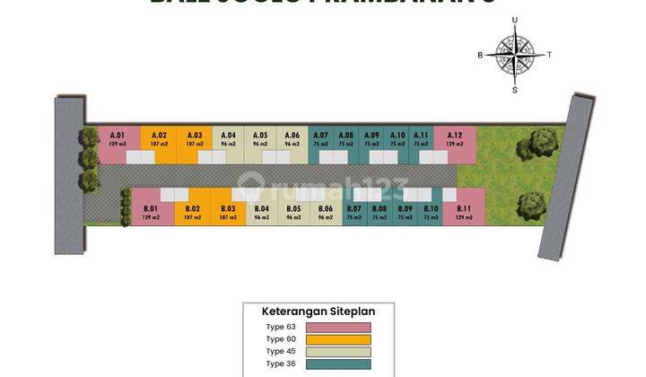 Rumah joglo 400jutaan di Prambanan lokasi strategis  2