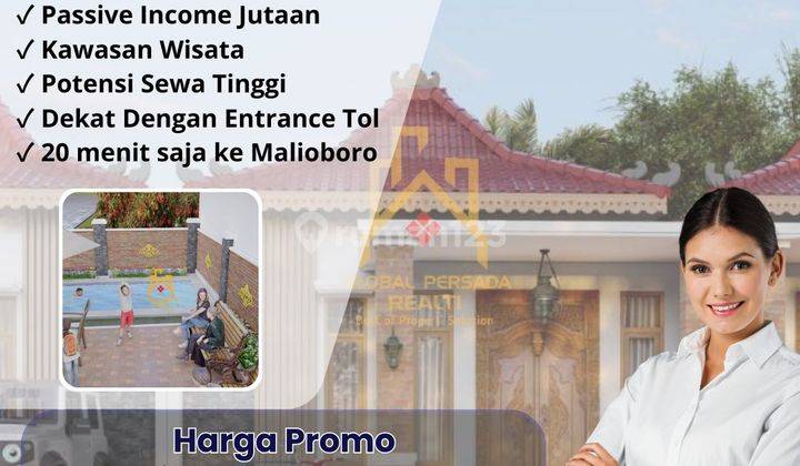 Rumah Baru SHM Joglo Etnik Termurah di Jogja Timur  2