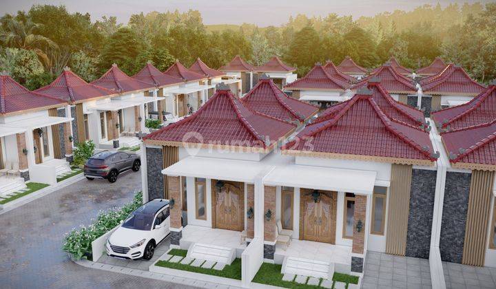 Rumah Baru Etnik Jawa di Prambanan SHM Strategis 2