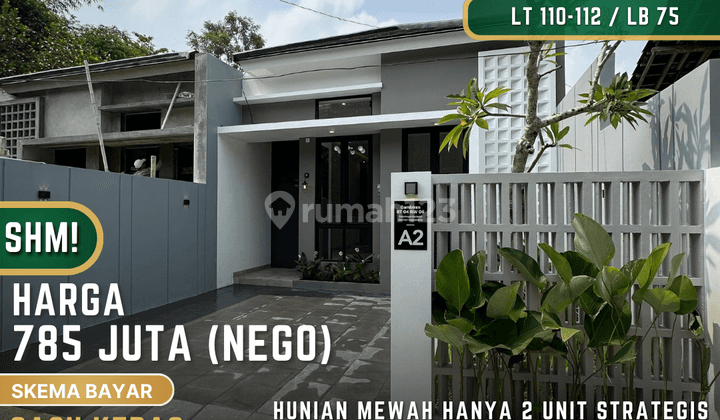 2 Unit Rumah Siap Huni di Sidomoyo, Godean Free Kitchen Set 1