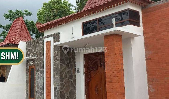 RUMAH JOGLO ETNIK SHM TERMURAH DI JOGJA TIMUR! 2