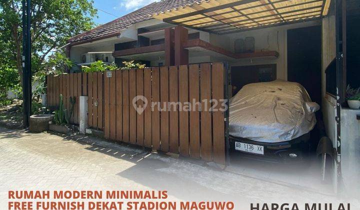 Rumah Modern Minimalis Free Furnished Dekat Stadion Maguwo 1