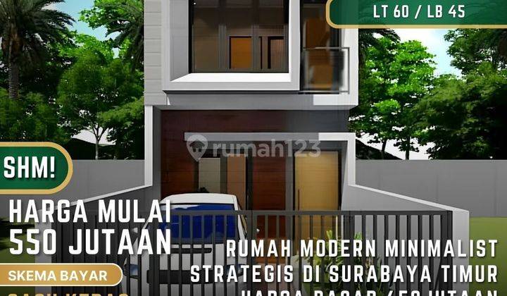 Rumah Baru SHM di Surabaya, Modern Minimalis  1