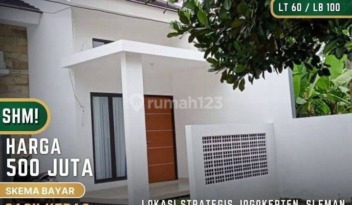 Rumah Baru SHM Paling Strategis Di Pusat Sleman, Mulai 500Jt an Saja  1