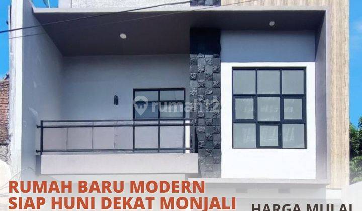 Rumah Baru Modern 2 Lantai Dekat Monjali SHM 1