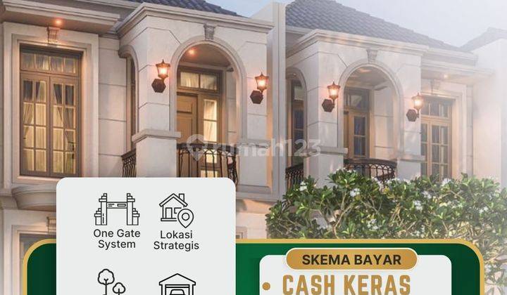 Rumah 2 Lantai Konsep Italian Luxury Modern di Yogya Selatan 1