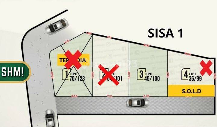 Rumah 2 Lantai SHM di Sleman Utara, Yogyakarta 2