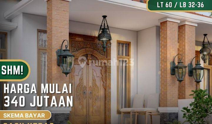 Rumah Etnik Jawa SHM Mulai Dari 340JT AN Sajaa 