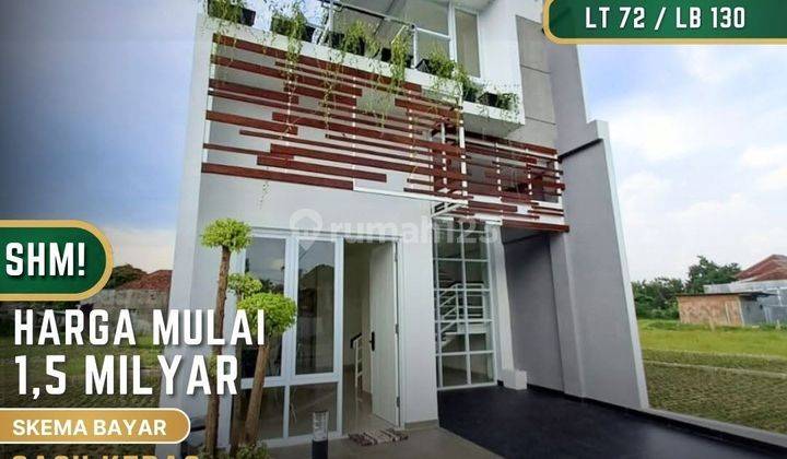 Rumah Mewah 3 Lantai Kolam Renang Private Tengah Kota Yogya 1