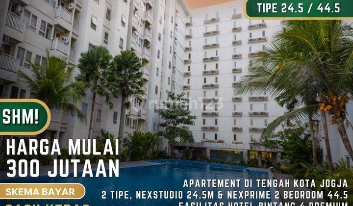 Apartement Superblok Fasilitas Hotel Bintang 4 di Kota Jogja  1