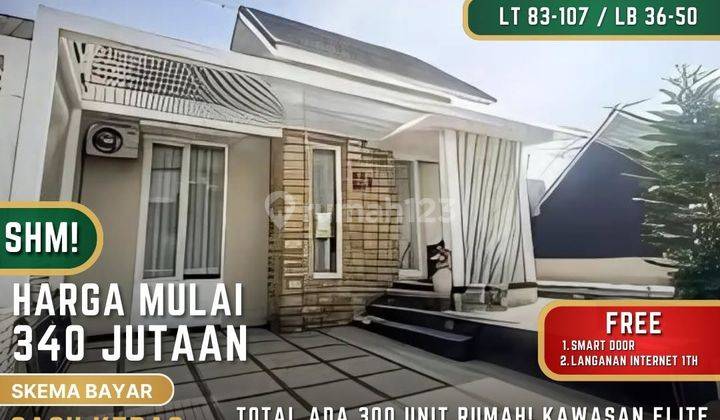 Rumah Gaya Jepang SHM Siap Huni Kawasan Perumahan Jogja Barat 1