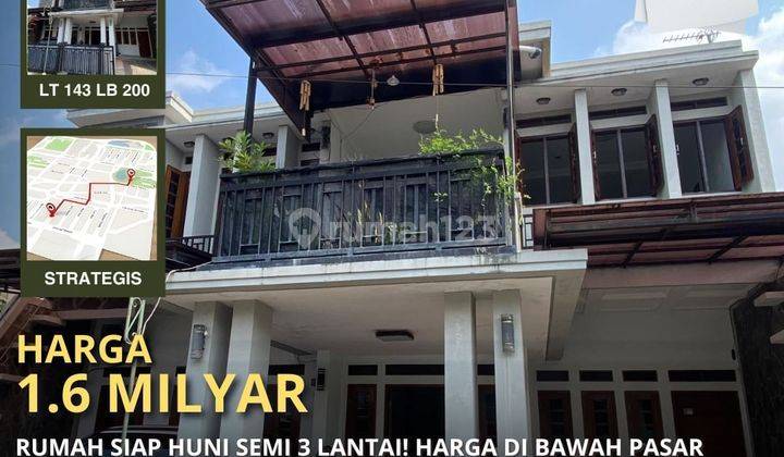 Rumah 3 Lantai Bagus SHM di Gamping, Sleman Harga Dibawah Pasar 1