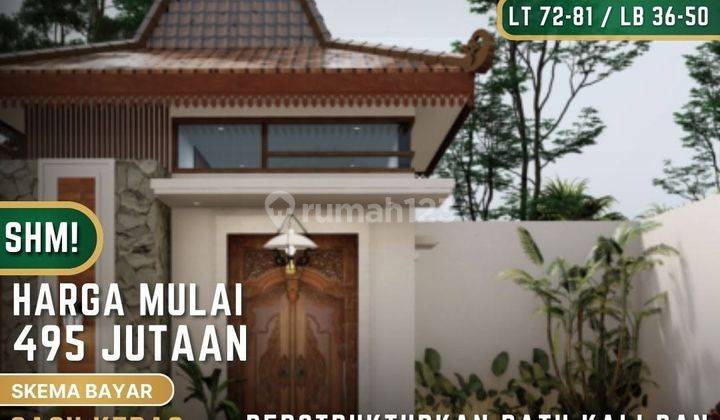 RUMAH JOGLO ETNIK SHM TERMURAH DI JOGJA TIMUR! 1