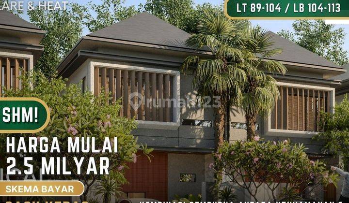 Rumah 2 Lantai Baru SHM di Bali Villa Bali Cocok Untuk Disewakan 1