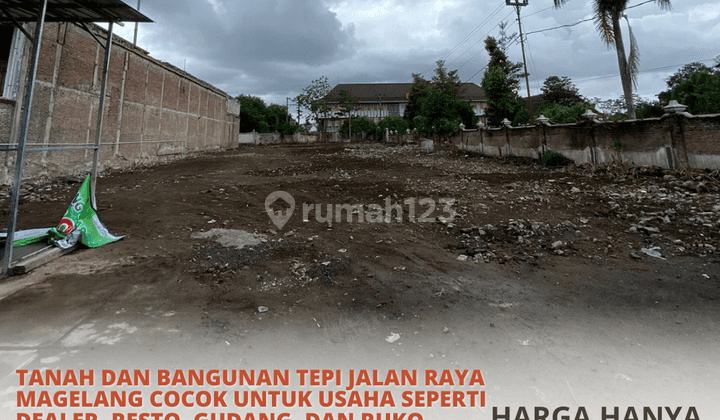 Tanah di Jalan Magelang, Sleman SHM 2.117 m² 1