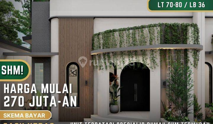 Rumah Baru SHM Unit Terbatas Termurah Hanya 200Jt an Saja  1