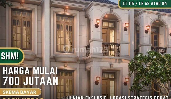 Rumah 2 Lantai Konsep Italian Luxury Modern di Yogya Selatan 1