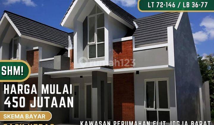 Rumah Elite Murah Baru Unfurnished SHM di Sedayu, Bantul  1