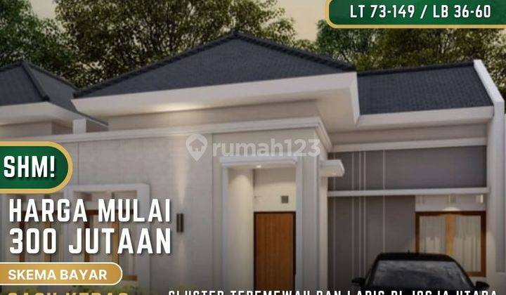 Rumah SHM di Sleman Yogyakarta, Harga Termurah Mulai 300 Jtan  1