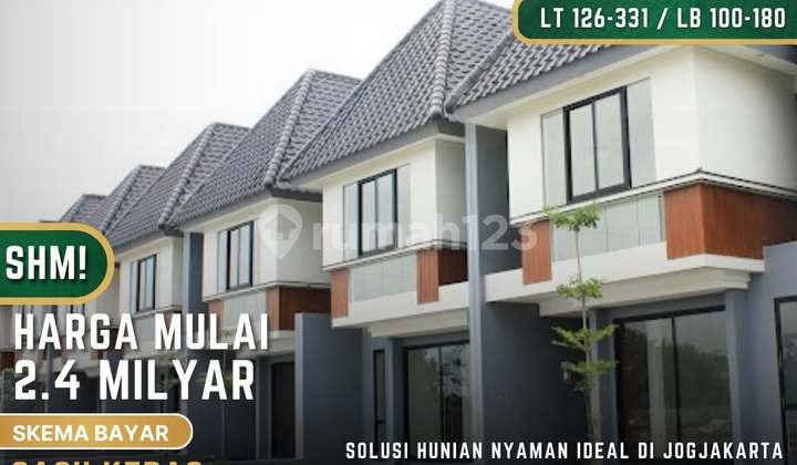 JANGAN SAMPAI NYESEL! Rumah Scandinavian Dkt UII 10 Juta All In